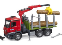 Bruder Prepravník na drevo s hydraulickou rukou MB Arocs