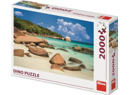 Dino Puzzle Pláž 2000 dielikov