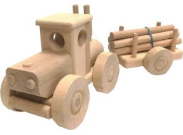 Ceeda Cavity Veľký traktor s kladmi prírodný