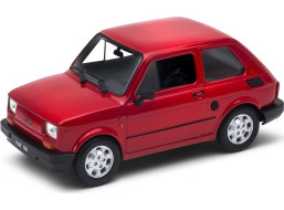 Welly Fiat 126p „Maluch“ 1:21 červená
