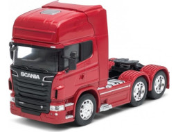 Welly Ťahač Scania V8 R730 1:32 červený