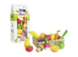 Vilac Drevený set ovocia a zelenina