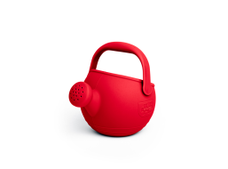 Bigjigs Toys Silikónová kanvička červená Cherry