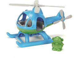 Green Toys Vrtuľník modrý