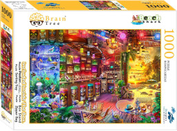 Brain Tree Puzzle Plážový bar 1000 dielikov