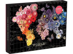 Galison Puzzle Kvitnúce Krajina 1000 dielikov