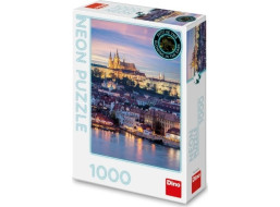 Dino Puzzle Hradčany neón 1000 dielikov