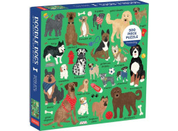 Mudpuppy Puzzle Plemená psov 500 dielikov
