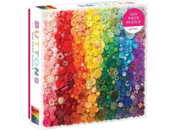 Galison Puzzle Dúhové gombíky 500 dielikov