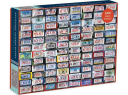 Galison Puzzle Koláž ŠPZ 1000 dielikov