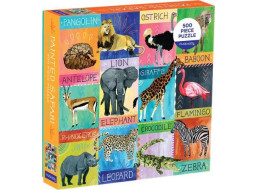 Mudpuppy Puzzle Safari koláž 500 dielikov
