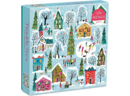 Galison Puzzle Žiarivé mesto 500 dielikov