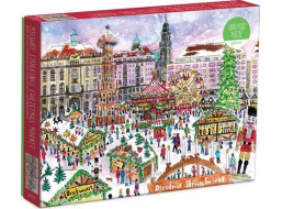 Galison Puzzle Vianočný trh 1000 dielikov