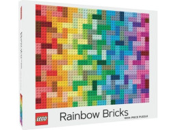 Chronicle Books Puzzle LEGO® dúhové kocky 1000 dielikov