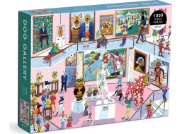 Galison Puzzle Psie galérie 1000 dielikov