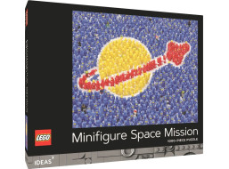 Chronicle Books Puzzle LEGO® Minifigúrka vesmírna misia 1000 dielikov