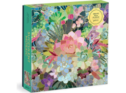 Galison Puzzle Mozaika zo sukulentov 500 dielikov