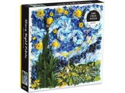 Galison Puzzle Hviezdna noc z okvetných lístkov 500 dielikov