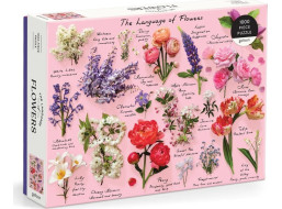Galison Puzzle The language of flowers 1000 dielikov