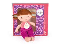 Doudou Jolijou Bábika Mia 16 cm fuchsia