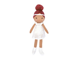 Doudou Jolijou Bábika Mae 25 cm biela