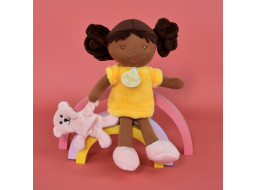 Doudou Jolijou Bábika Miss Vanilla 21 cm