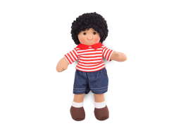 Bigjigs Toys Látková bábika Otis 28 cm