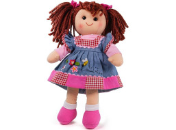 Bigjigs Toys Látková bábika Melody 34 cm