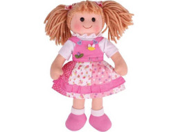 Bigjigs Toys Látková bábika Hayley 34 cm