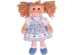 Bigjigs Toys Látková bábika Christina 34 cm