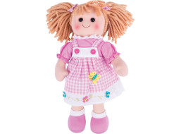 Bigjigs Toys Látková bábika Eva 34 cm
