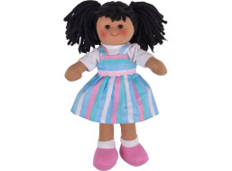 Bigjigs Toys Látková bábika Kira 28 cm