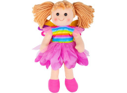Bigjigs Toys Látková bábika Chloe 34 cm