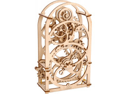 Ugears 3D drevené mechanické puzzle Hodinový strojček