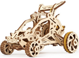 Ugears 3D drevené mechanické puzzle Mini bugina