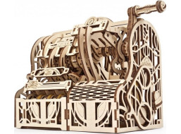 Ugears 3D drevené mechanické puzzle Pokladňa
