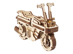 Ugears 3D drevené mechanické puzzle Skladací skúter
