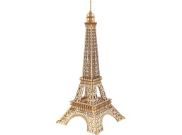 Woodcraft Drevené 3D puzzle Eiffelova veža stredná