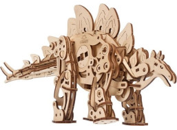 Ugears 3D drevené mechanické puzzle Stegosaurus