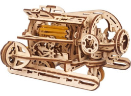 Ugears 3D drevené mechanické puzzle Steampunková ponorka