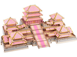 Woodcraft Drevené 3D puzzle Epang palace
