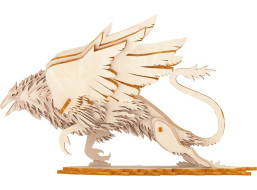 Woodcraft Drevené 3D puzzle Griffin