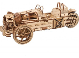 Ugears 3D drevené mechanické puzzle Trojkolka UGR-S