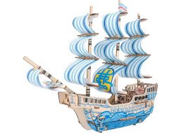 Woodcraft Drevené 3D puzzle Loď zo sna