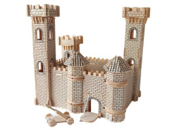 Woodcraft Drevené 3D puzzle hrad II