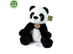 Rappa Plyšová panda sediaca 27 cm ECO-FRIENDLY