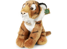 Rappa Plyšový tiger sediaci 30 cm ECO-FRIENDLY
