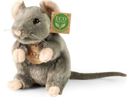 Rappa Plyšová myš sediaca 16 cm ECO-FRIENDLY