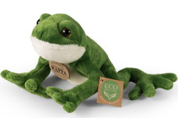Rappa Plyšová žaba 15 cm ECO-FRIENDLY
