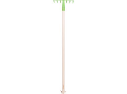 Bigjigs Toys Záhradné hrable zelené